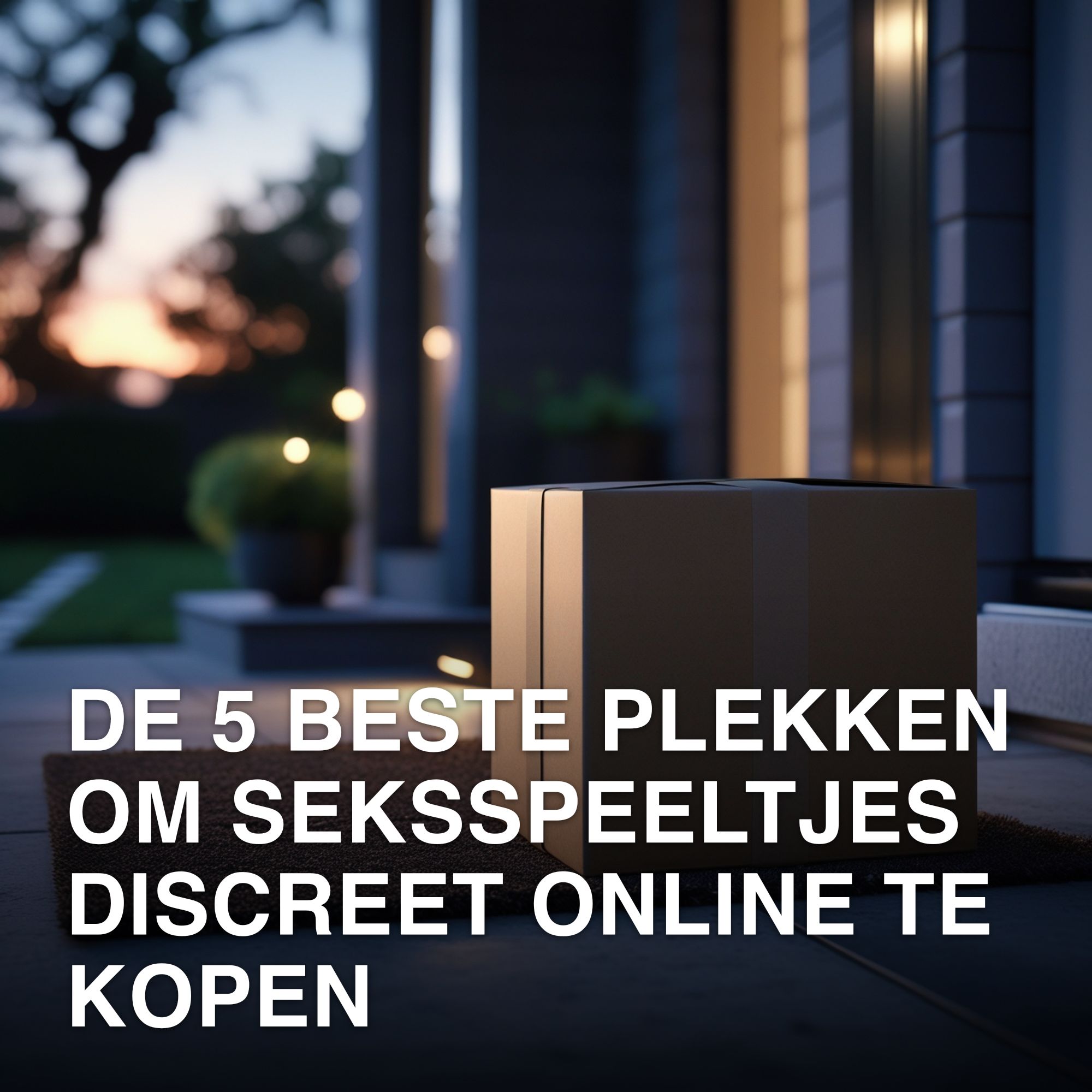 De 5 beste plekken om seksspeeltjes discreet online te kopen