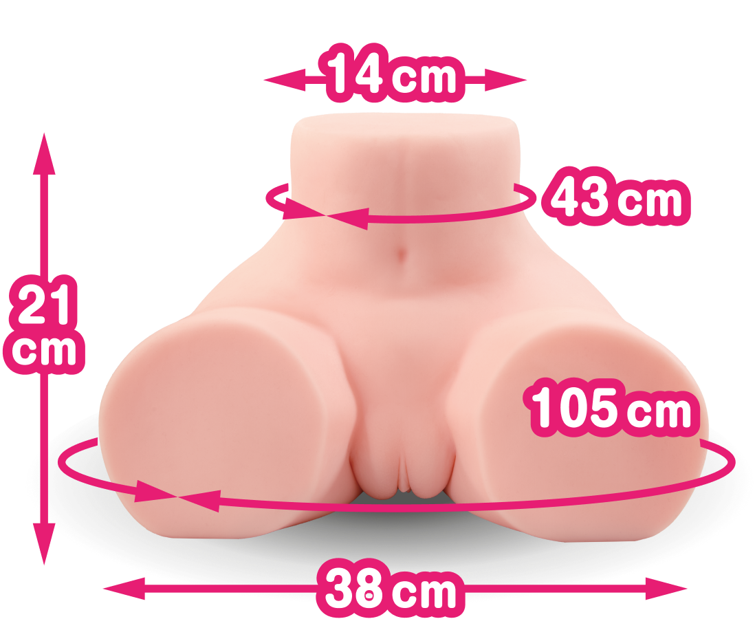 Diagram met productafmetingen